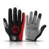 Bicycle Full Finger Cycling Bike Gloves Absorbing Sweat for Men and Women Bicycle Riding Outdoor Sports Protector