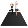 VEVOR Exercise Mat, Non Slip High Density Premium Yoga Mat, Exercise Yoga Mat for Men & Women, Fitness & Exercise Mat with Bag & Carry Strap